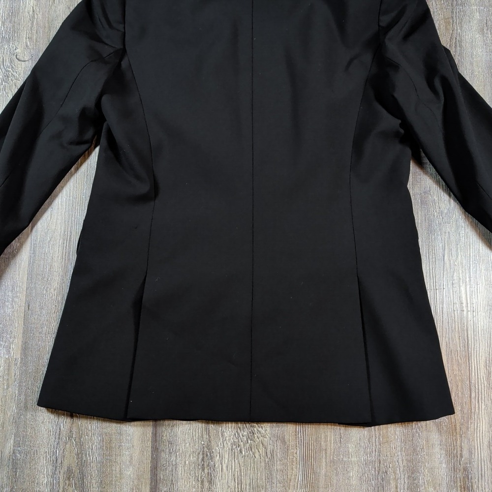 Veronica Beard Dickey Blazer Jacket Size 8 W/Heather Gray Drawstring Dickey - Picture 11 of 15